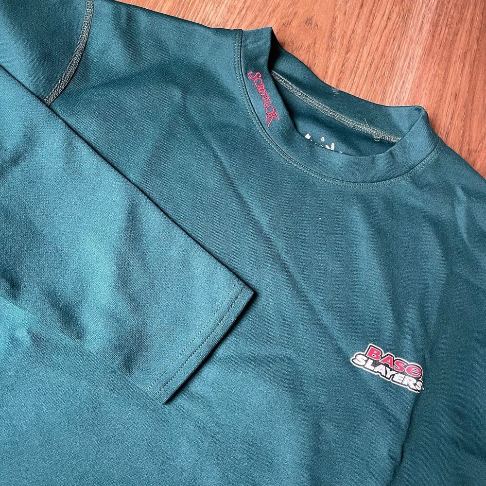 Scentlok Base Layer Long Sleeve Shirt L Green Hunting Camo Thermal Scentlock